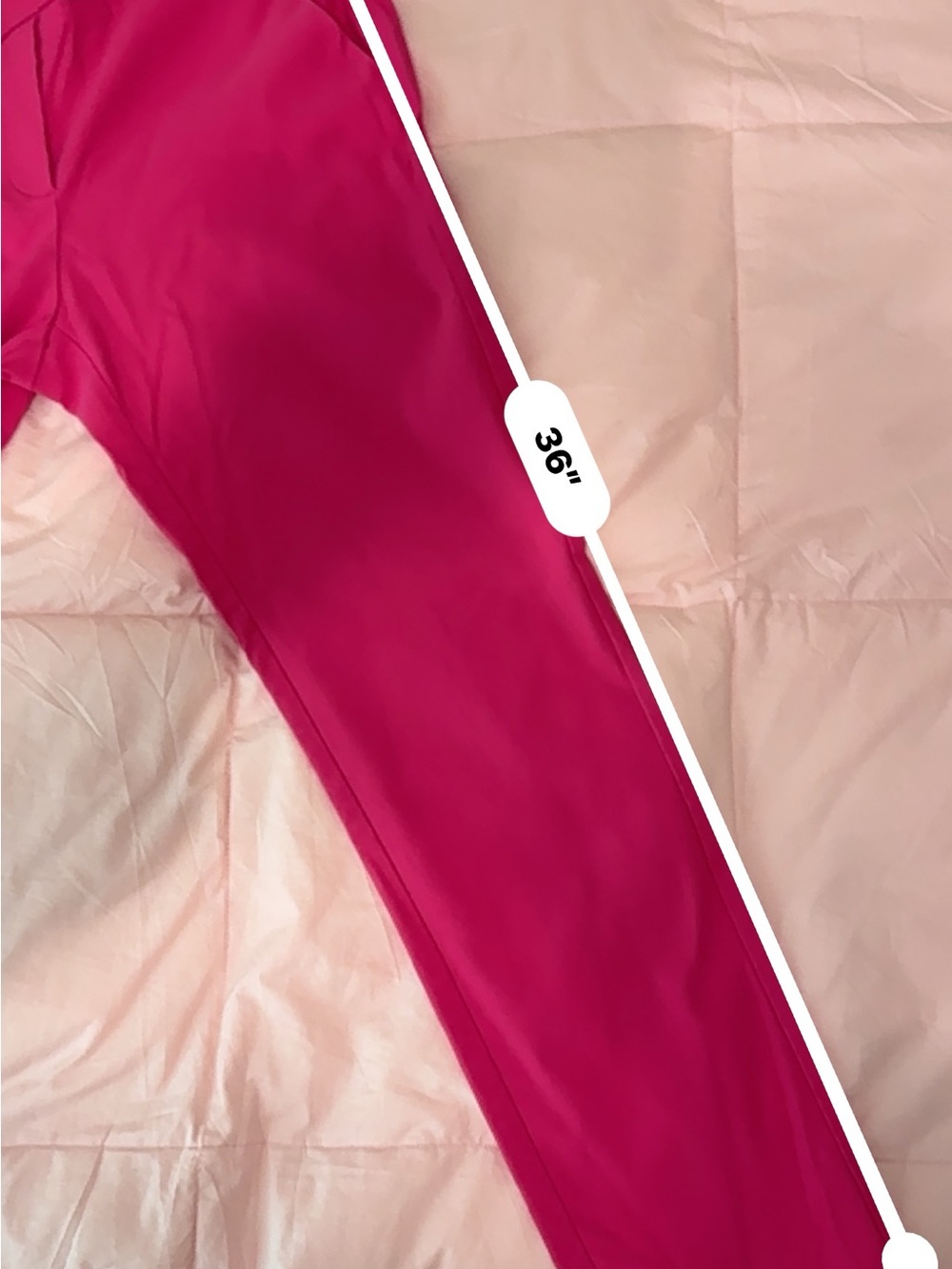 Simply Vera Vera Wang Hot Pink Cropped Ankle Pants - Picture 7 of 9